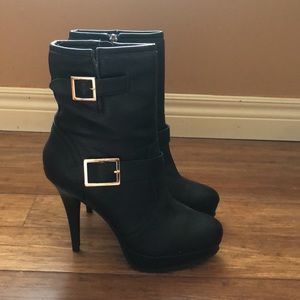 Black Winter Dress Boots